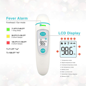 Scanner à infrarouge automatique pour la maison, avec grand écran d'affichage, thermomètre sans Contact, pour bébé - Product Image 3