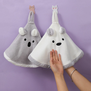 <span class=keywords><strong>Serviette</strong></span> en molleton <span class=keywords><strong>de</strong></span> corail sans doublure absorbante à séchage rapide en microfibre grande taille pour la cuisine des enfants - Product Image 1