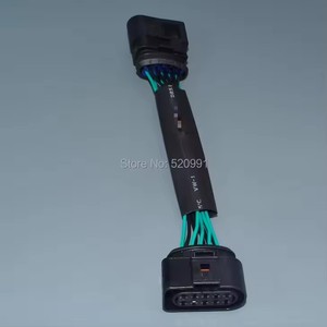 10 broches/voies phare/phare connecteur prise automobile électrique STECKER pour <span class=keywords><strong>AUDI</strong></span> VW SKODA 1J0973735 1J0 973 835 - Product Image 5