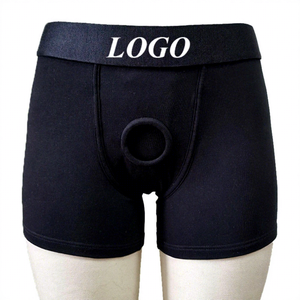 Sous-vêtements d'emballage FTM en gros personnalisés, caleçons boxer à anneau en O, harnais pour homme transgenre, équipement d'emballage, caleçons en coton pour homme transgenre - Product Image 1