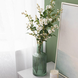30 têtes de petites roses artificielles en soie, fleurs décoratives pour mariage, vente en gros - Product Image 4