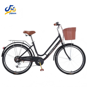 Bicicletta da città classica da <span class=keywords><strong>donna</strong></span> con telaio in acciaio da 24/26 pollici, monovelocità, disponibile all'ingrosso per spedizione rapida - Product Image 5