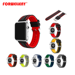 <span class=keywords><strong>Para</strong></span> <span class=keywords><strong>Apple</strong></span> reloj de silicona de doble color deporte correa de reloj <span class=keywords><strong>para</strong></span> <span class=keywords><strong>Apple</strong></span> <span class=keywords><strong>watch</strong></span> serie 4.3.2.1 - Product Image 2