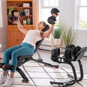 TTSPORTS Commercial Fitness Pesas Haltères réglables d'haltérophilie 24kg 90lbs 40 <span class=keywords><strong>Kg</strong></span> Ensemble d'haltères en livres - Product Image 2