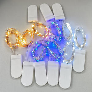 <span class=keywords><strong>LED</strong></span> 스트링 라이트 꽃 케이크 선물 상자 버튼 장식 작은 별 구리선 2700K 색온도 36V 휴일용 - Product Image 2