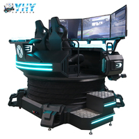 Simulateur de course VR 9D YHY Guangdong pour enfants, machine de jeu de conduite de voiture VR 3 DOF Super Driving