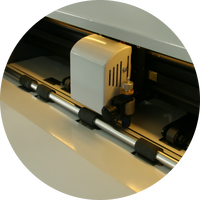 Cortadora de Contornos con Alimentación Automática, Cortadora de Etiquetas A3 y A4, Plotter de Corte