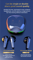 OEM Personnalisé PRO60 TWS Écouteurs M10 M19 X15 F9 Écouteurs de jeu intra-auriculaires sans fil LED JL Réduction du bruit Sports Prix bas