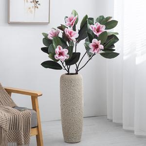 Flores Artificiales de Magnolia Meng Jie, Arreglo Floral de Seda y Plástico, Decoración para el Hogar, Accesorios para Bodas - Product Image 2