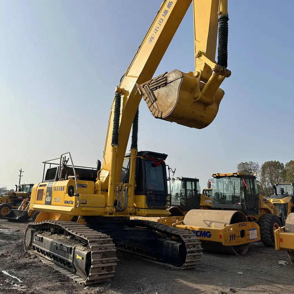 2022 Equipamento de construção pesada Komatsu pc450-8 pc450 45 ton Escavadeira usada do Japão com preço barato