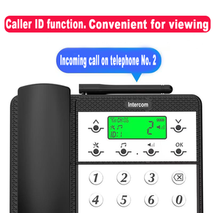 Appel vocal bidirectionnel longue distance bureau <span class=keywords><strong>interphone</strong></span> sans fil interne téléphone téléavertisseur ligne fixe talkie-walkie - Product Image 3