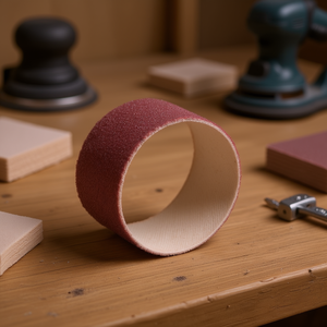 Funda de tela abrasiva de corindón de 51x25 mm, grano 120, para herramientas de lijado - Product Image 3