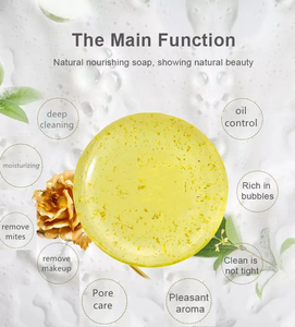 Barra de jabón de aluminio de oro de 24 quilates de lujo con colágeno, vitamina E, brillo, orgánico antienvejecimiento, hecho a mano para una piel brillante - Product Image 3