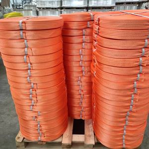 2 Inch 50 mm Flat Pattern Poliéster Lashing Strap Belt <span class=keywords><strong>Webbing</strong></span> 70 g 90 g 110 g Tensão para Ratchet Tie down Strap - Product Image 3