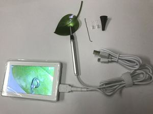 Cámara endoscópica de otoscopio de video HD con limpiador de oídos ligero - Product Image 4