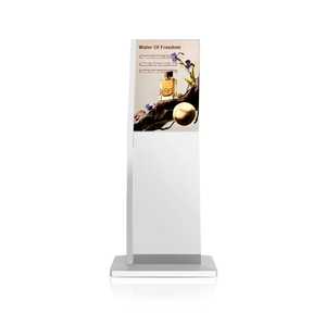 Affichage transparent <span class=keywords><strong>d</strong></span>'Oled de plancher debout de 30 pouces Le visiteur transparent <span class=keywords><strong>d</strong></span>'Oled usine l'écran de Multi-contact pour la réception commerciale - Product Image 1