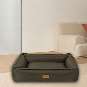 Hot Sale Anpassung Neuartiges Design Luxus Leinwand Haustier bett Große kau beständige zusätzliche Hunde betten Wasserdichtes und biss festes Hunde bett - Product Image 5
