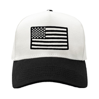 Chapeau Snapback incurvé en denim à 5 panneaux-Casquette réglable à 2 tons Broderie 3D Boucle en métal Unisexe Cowboy Dad High