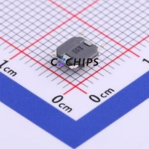 TS-1076S-A6B2 Tactile Switch SMD-4P,5.2x5.2mm Switch Single Pole Single Throw Round Button 1.8N Vertical Mount - Product Image 2
