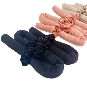 Ensemble de rouleaux en soie 100% 19 mm, accessoires de coiffure pour femmes, boucleur sans chaleur - Product Image 2