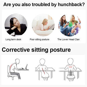 Correcteur de posture confortable, réglable, léger et durable en polyester et nylon, avec soutien pour les épaules et fermeture auto-agrippante pour - Product Image 5