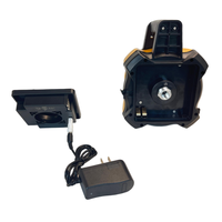 Niveau laser rotatif autonivelant 360° à batterie lithium 2013G, longue portée, faisceau vert, pour l'agriculture