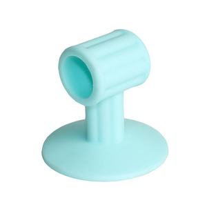 Protection de poignée de porte en silicone, anti-collision, butée de porte murale avec ruban adhésif 3M, design moderne et simple - Product Image 1