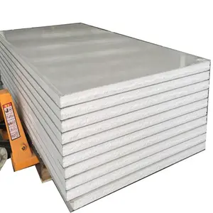 Environmental protection high quality PU sandwich roof panel insulation plant warehouse color steel plate