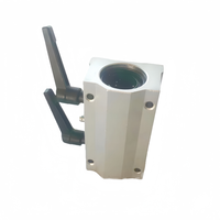 Bloc coulissant linéaire miniature SCS8LUU SCS10LUU, boîtier en acier chromé, roulement de précision P6, précharge légère pour CNC à petite échelle