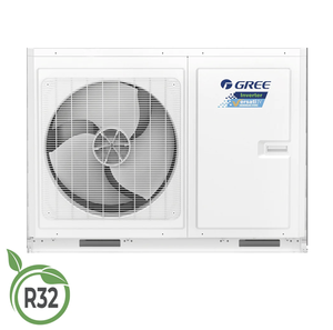 Pompe à chaleur air-eau monobloc R32/R410 8kW–16kW avec boîtier en acier inoxydable, système de chauffage hôtelier WIFI GREE R32/R410 Monobloc Air - Product Image 5