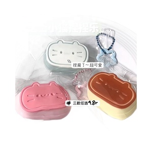 ของเล่นที่สนุกและคลายเครียดแบบครึ่งชีสแมวน้อยที่ทำสุกแล้วจับกันใหม่ช้าสนุกซิลิโคนโคลนปล่อยโคลน - Product Image 5