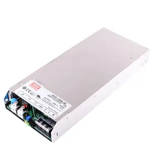 SMPS Mean Well RSP-1000-48 1000W 48V 21A AC-DC de type fermé à sortie unique avec fonction PFC active alimentation PV