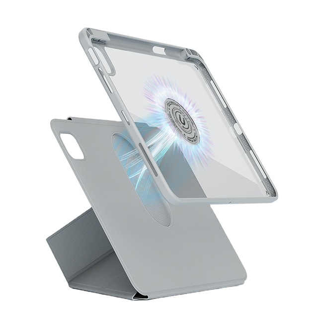 2024 New Magnetic Smart Case Foldable PU Leather Stand Tablet Case for ipad Pro 11 Inch