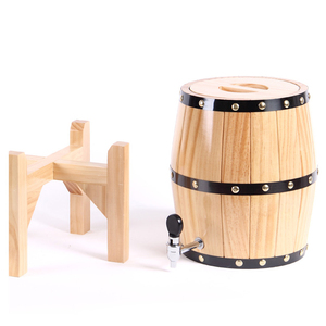 3l 5l Bar Rượu Vang Đỏ Ice Beer <span class=keywords><strong>Barrel</strong></span> Handmade Giá Rẻ Tùy Chỉnh Chất Lượng Cao Gỗ Tự Nhiên Gỗ Sồi Thùng Rượu - Product Image 4