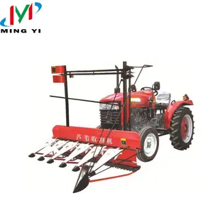 China rice paddy wheat reaper binder cutter with tractor power Grain harvesting machinery rice paddy sesame reaper cutter