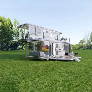 Casa Contenedor Modular Portátil de Lujo Moderna para Hotel, Habitación Cápsula Prefabricada, Venta al Por Mayor - Product Image 6