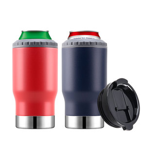 OEM/ODM, gobelet isotherme de voyage en acier inoxydable à double paroi blanc de 40 oz, pour le camping, le café, avec couvercle anti-fuite, poignée et paille - Product Image 1