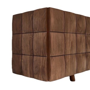 Solid Wood TV Cabinet With Multiple Drawers For Living Room Storage Nordic Style <b>Sideboard</b> - Product Image 4