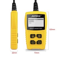 Lector de Códigos de Auto Digital Universal AUTOOL CS330, Probador de Batería de 12V, Herramienta de Diagnóstico con Escáner Obd2 Multi-Idioma