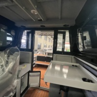 Bateau de pêche sportive à cabine rapide en aluminium de 7.5m avec conception de bateaux à coque en V profond avec moteur à vendre