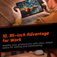 Nueva Tablet One X Player X1 Pro de 10.95 Pulgadas, Ryzen AI 9 HX 470, 32GB/64GB/1TB/2TB/4TB, Portátil con D-PAD Reemplazable, Portátil para Juegos 3 en 1