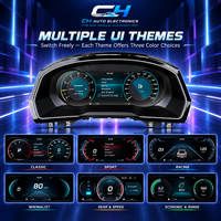 Pour VW Passat B8 CC 2017-2023 : Tableau de bord numérique pour voiture, jauges de tableau de bord, compteur de vitesse, remplacement Plug and Play