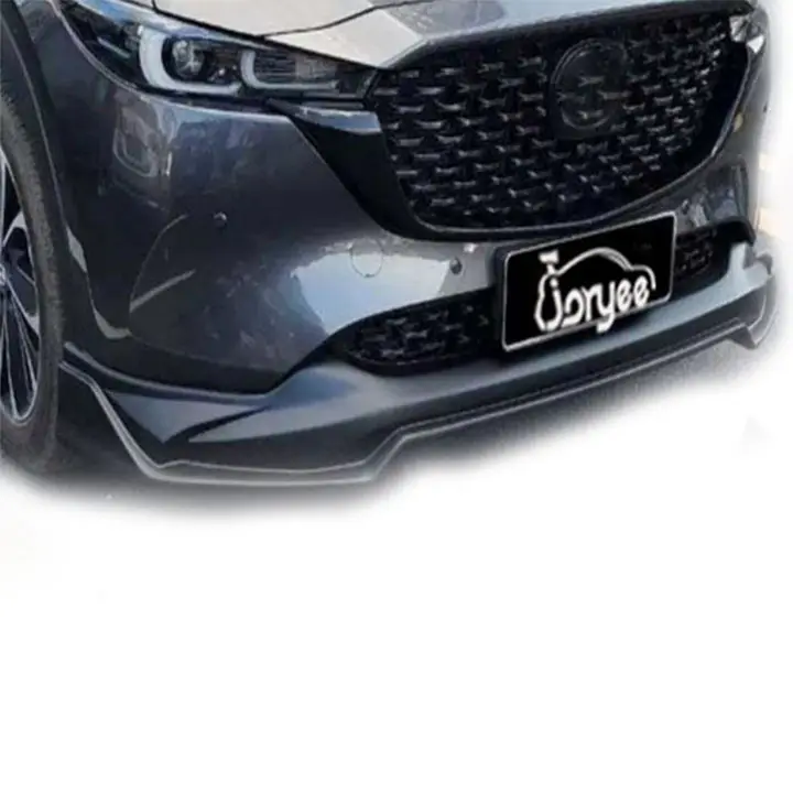 2024 Mới Thể Thao Phía Trước Bumper Lip Splitter Cho Mazda CX-5 2019 2020-2023 CX 5 Sợi Carbon Xe Điều Chỉnh Phụ Kiện Cơ Thể Kit Các Bộ Phận ABS