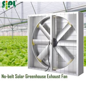 Ventilador de escape de flujo axial HVAC OEM/ODM, 8 aspas, caja montada en la pared, herramientas de techo, ventilador de Motor Solar sin escobillas DC para invernadero - Product Image 3