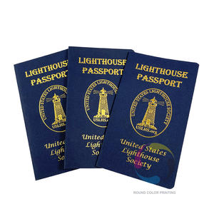 Impression de logo personnalisé, logo UV spot, couverture de passeport en papier de sécurité, livret de passeport, livrets couleur personnalisés - Product Image 3