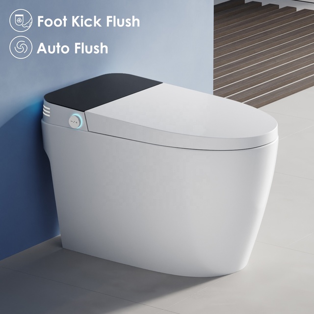 Simple Smart Toilet Sanitary Bidet Toilette Bowl Tankless Electric Automatic Wc Intelligent Toilet for Bathroom