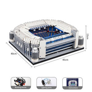 BigWheel - Modelo de Bloques de Construcción del Estadio Bernabéu, 4750 Piezas, Juguete para Niños de 5 a 7 Años, Material ABS, Escala 1:600, Luces Opcionales, Certificado CE - Product Image 5