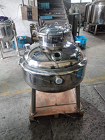 Grand réservoir de stockage de solvant de qualité sanitaire en acier inoxydable SS304 316L de haute qualité avec couvercle de trou d'homme sous pression