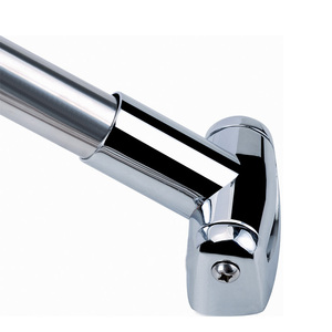 <span class=keywords><strong>Tringle</strong></span> à rideau télescopique <span class=keywords><strong>mini</strong></span> rétractable <span class=keywords><strong>sans</strong></span> perçage, légère et résistante, pour salle de bain - Product Image 2