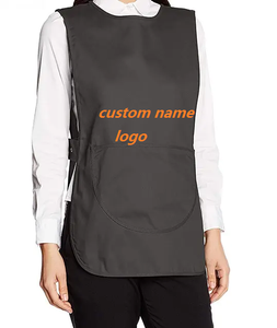 Vietnam 50 pièces bas quantité minimale de commande nom personnalisé Logo sans manches Polyester Golf Caddie bavoir Tabard 2 poches gilet Club Pickleball Caddy tablier - Product Image 2
